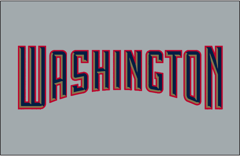 Washington Nationals 2005-2008 Jersey Logo iron on transfers for T-shirts